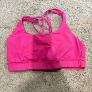 Lululemon Pink Sports Bra Intimates & Sleepwear